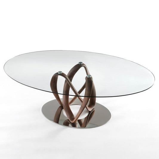 INFINITY - Elliptical Table (Glass)