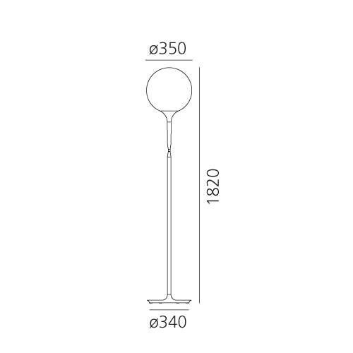 Castore 35 Floor Lamp.