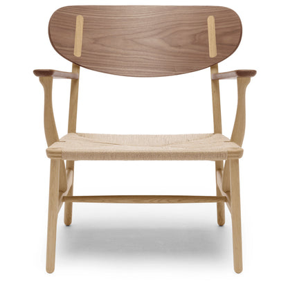 CH22 | Lounge Chair by Carl Hansen & Søn #Oak/Walnut/Oiled/Natural Paper Cord