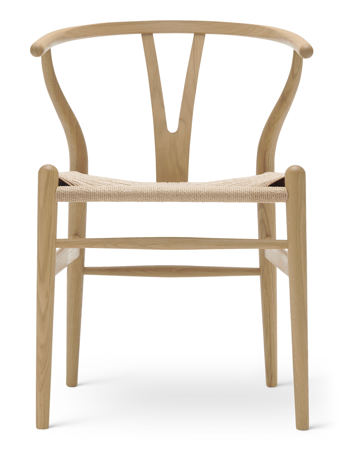 CH24 Wishbone Chair - Oak, Soap, Natural Paper Cord