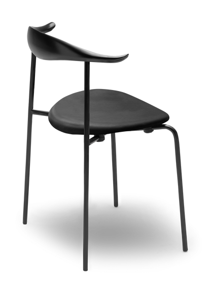 CH88P Chair - ch88p boeg sortmalet thor301 sort stel back