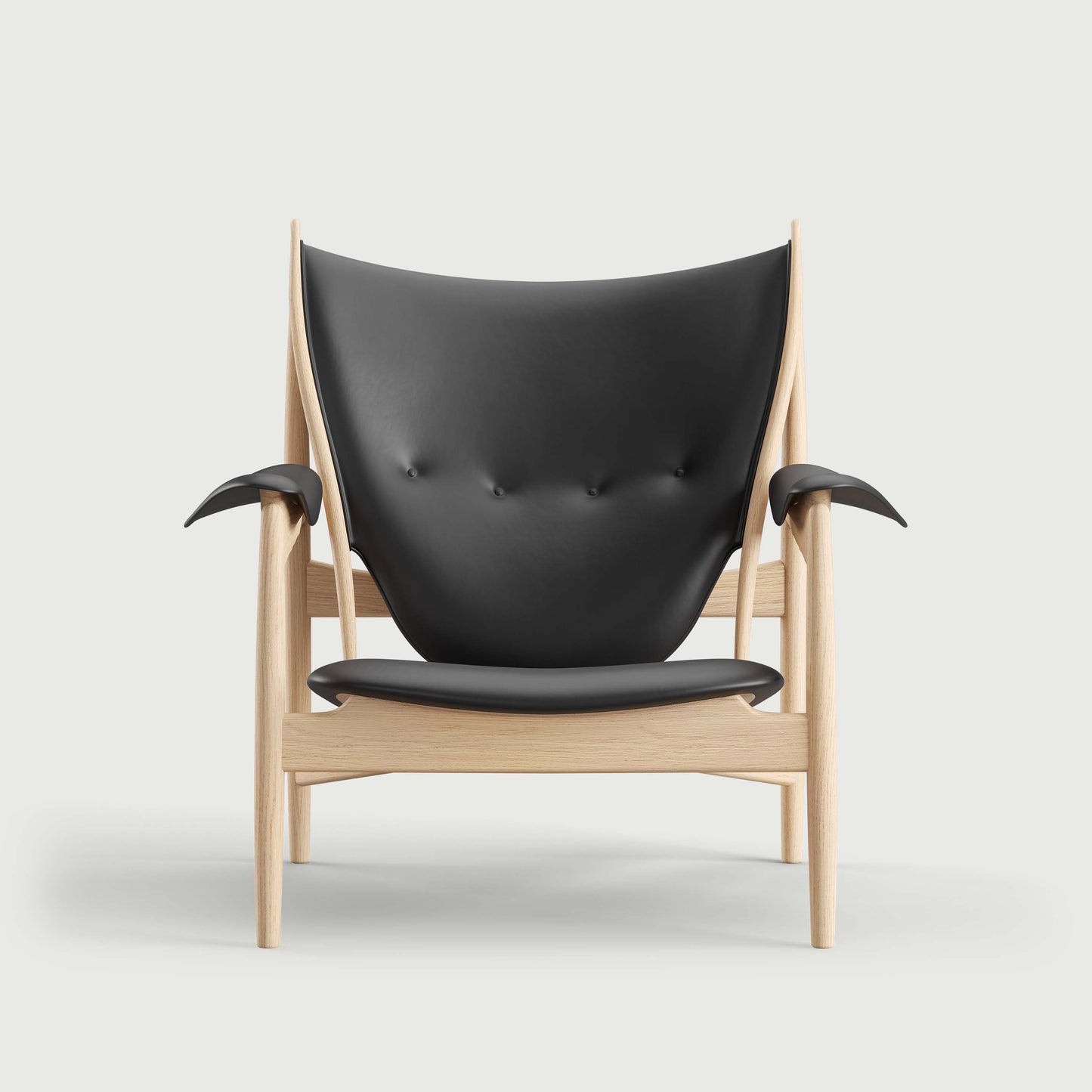THE CHIEFTAIN CHAIR by House of Finn Juhl #Oak Clear Oil/Vegetal | 98 | Black