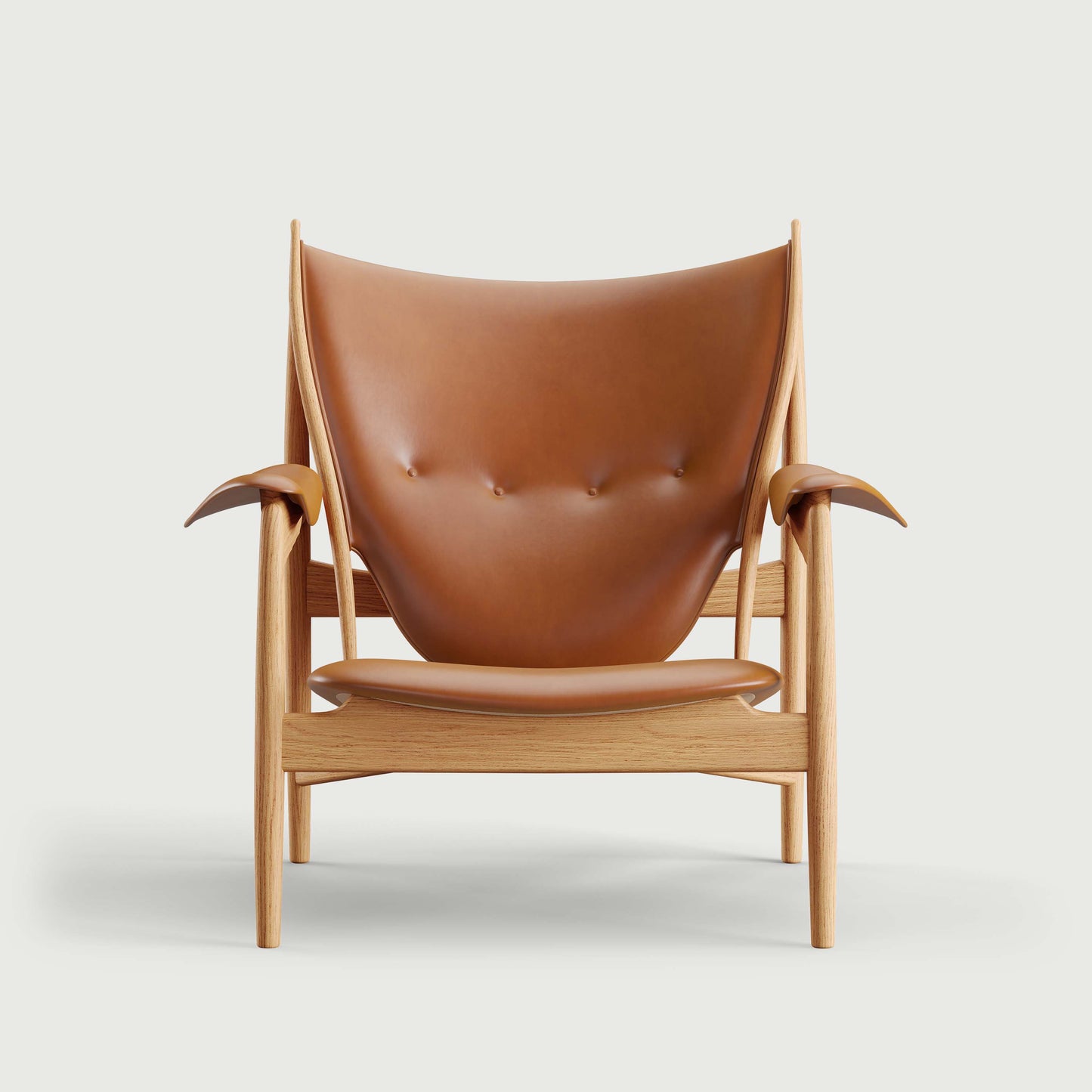 THE CHIEFTAIN CHAIR by House of Finn Juhl #Oak Dark Oil/Vegetal | 95 | Cognac / Walnut