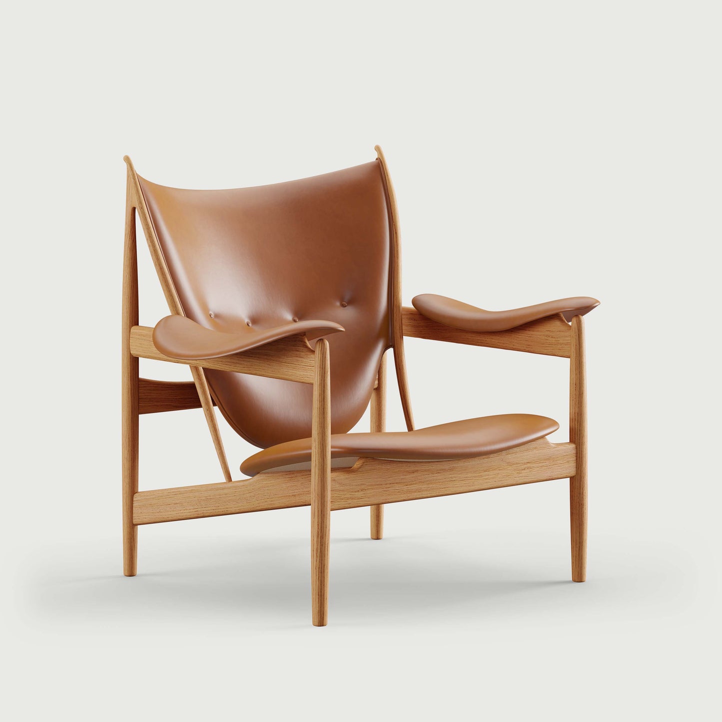 THE CHIEFTAIN CHAIR by House of Finn Juhl #Oak Dark Oil/Vegetal | 95 | Cognac / Walnut