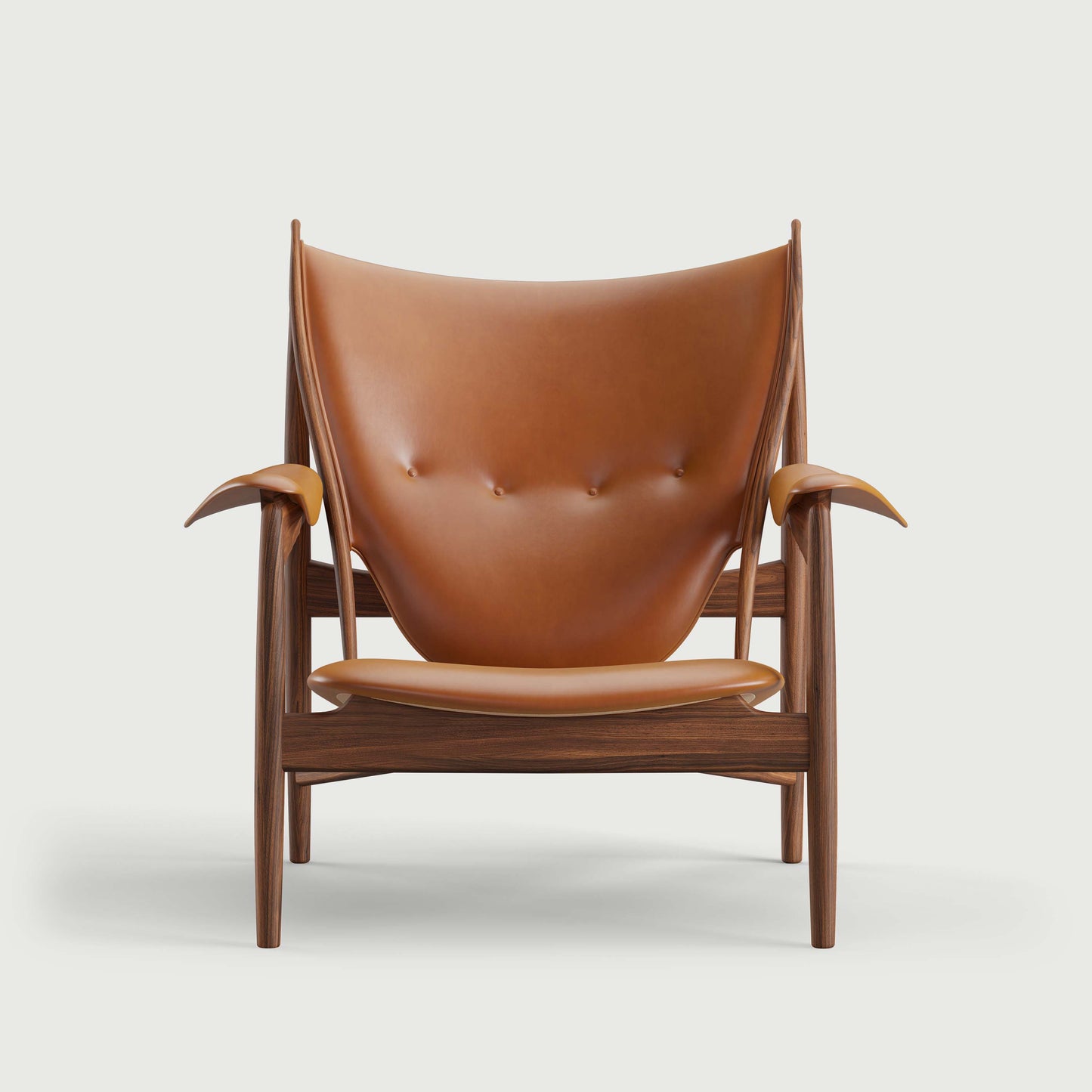 THE CHIEFTAIN CHAIR by House of Finn Juhl #Walnut/Vegetal | 95 | Cognac / Walnut