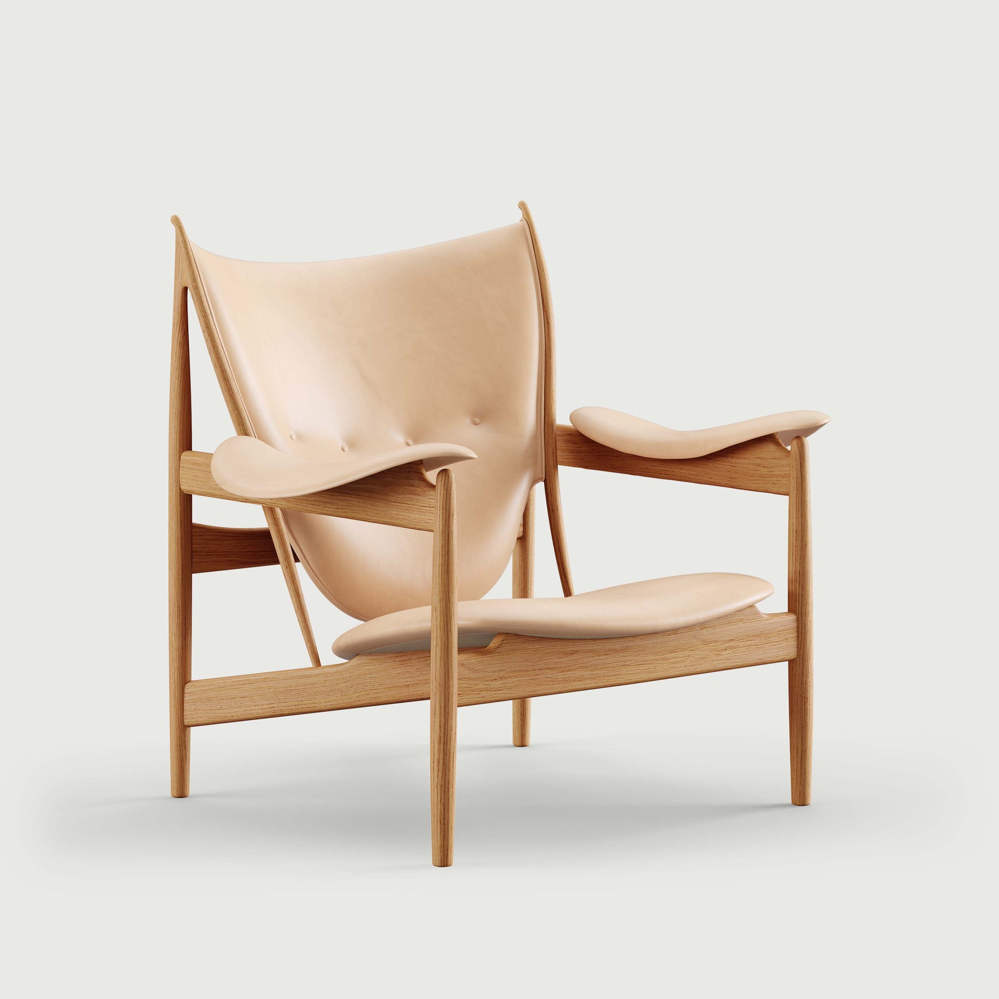 THE CHIEFTAIN CHAIR by House of Finn Juhl #Oak Dark Oil/Vegetal | 90 | Uncoloured