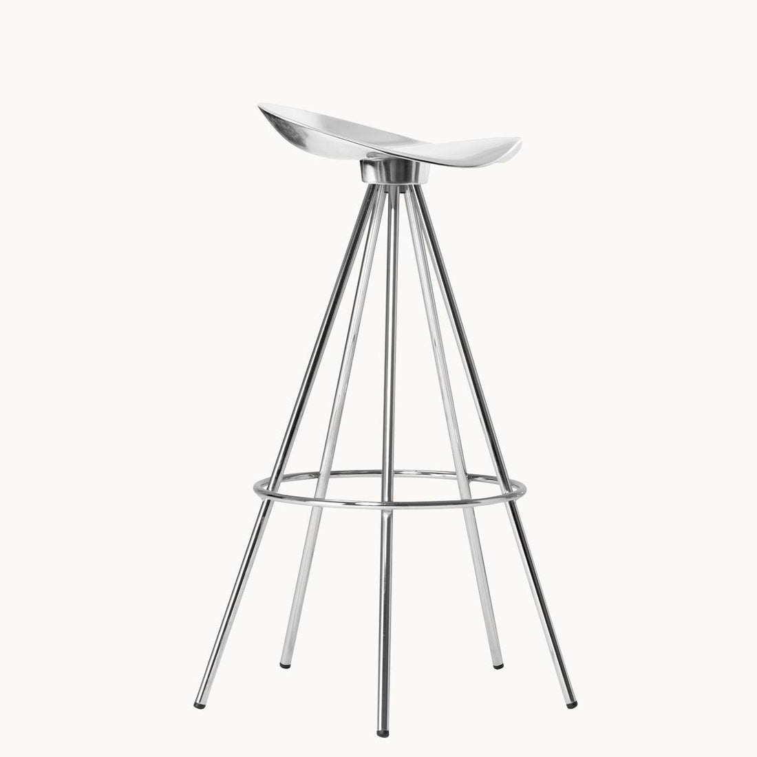 Barstool Jamaica by Bd Barcelona Design #Chromed Steel / Aluminium seat