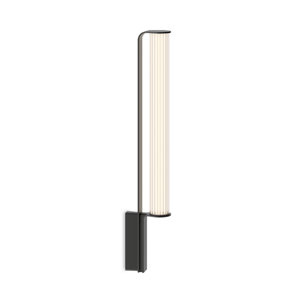 CLASS - LED glass and aluminium outdoor wall lamp.