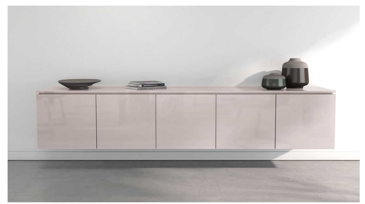 CODA HANGING SIDEBOARD - 5 DOORS by Roche Bobois