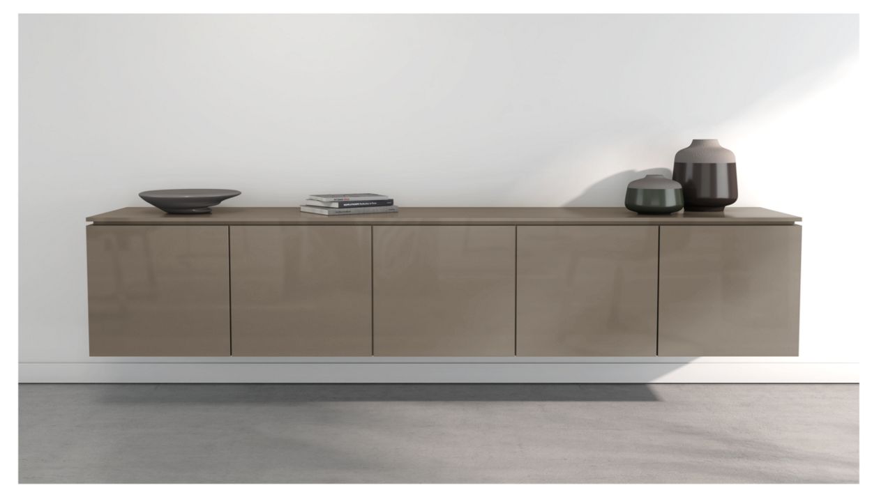 CODA HANGING SIDEBOARD - 5 DOORS by Roche Bobois