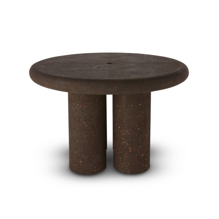 CORK - Round cork dining table (Request Info).