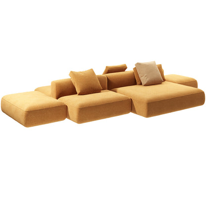 COSY ISLAND - Sectional modular fabric sofa (Request Info)