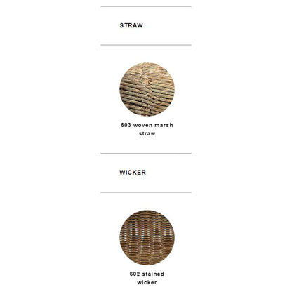 S CHAIR - Chair in wicker or straw.