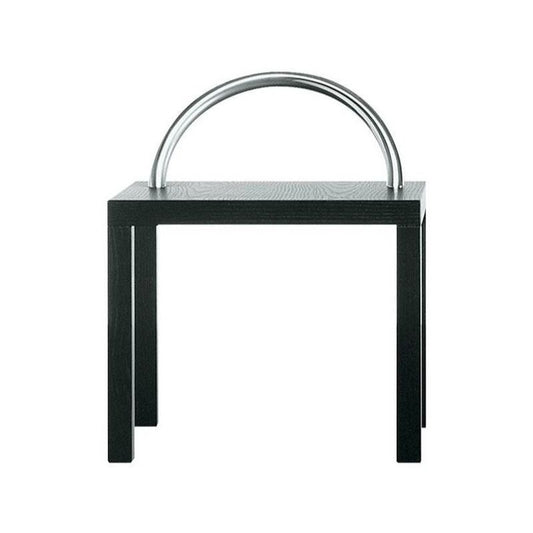KO-KO - Wooden service table with handle.