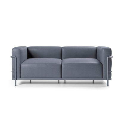 LC3 - 2-seater fabric sofa.