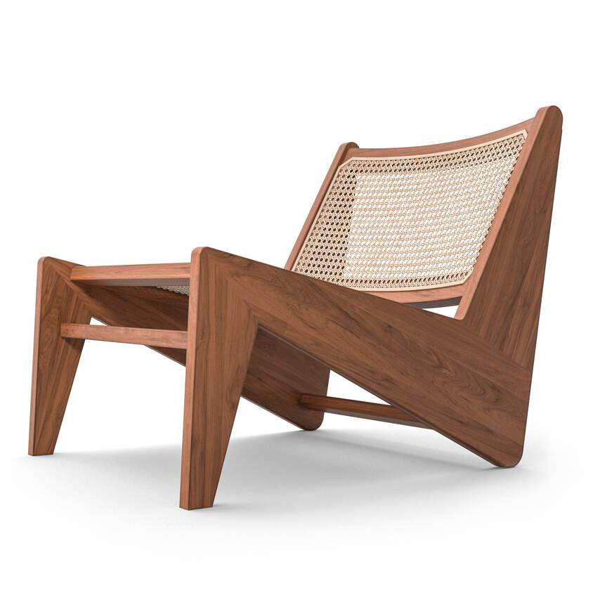 Kangaroo low armchair.