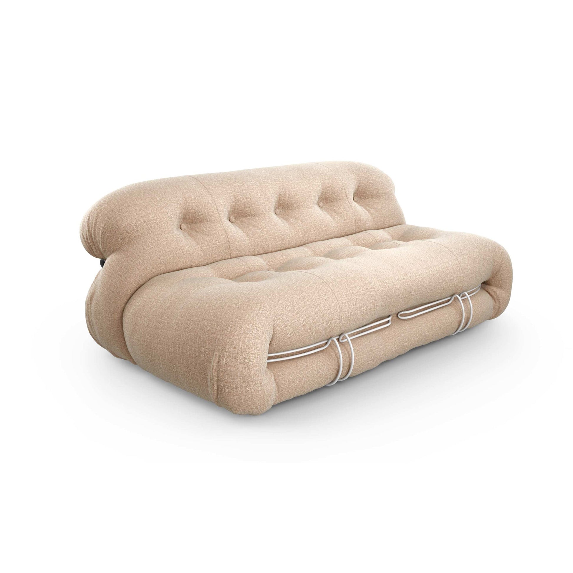 Soriana - 2-seater fabric sofa.