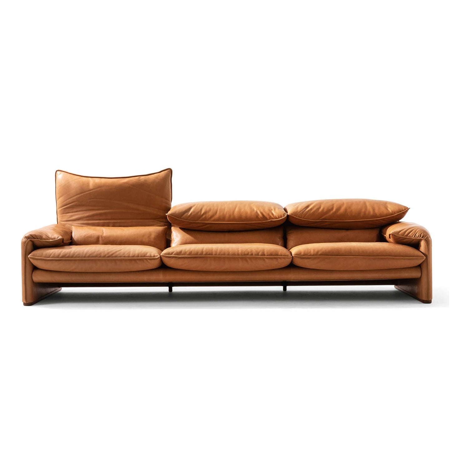 Maralunga 40 Maxi - 3-Seater Leather Sofa