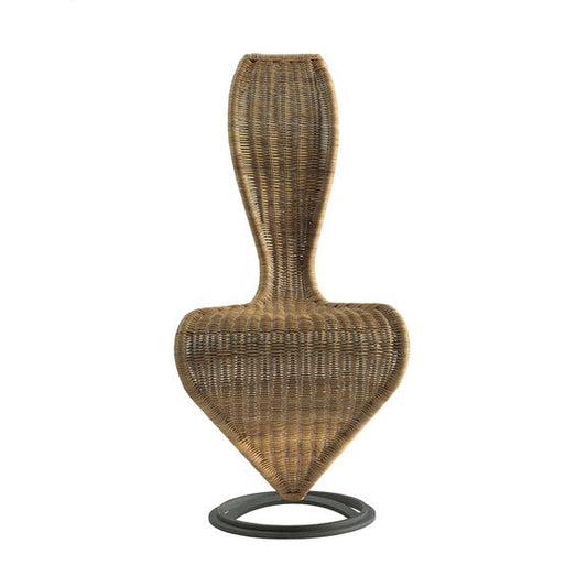 S CHAIR - Chair in wicker or straw.
