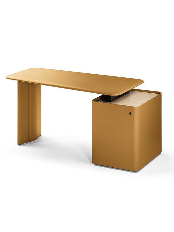 TRUST 5644710 SMALL DESK 145x68 WITH STORAGE UNIT.