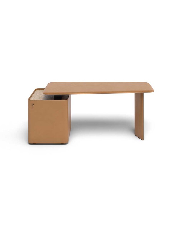 TRUST 5644710 SMALL DESK 145x68 WITH STORAGE UNIT.