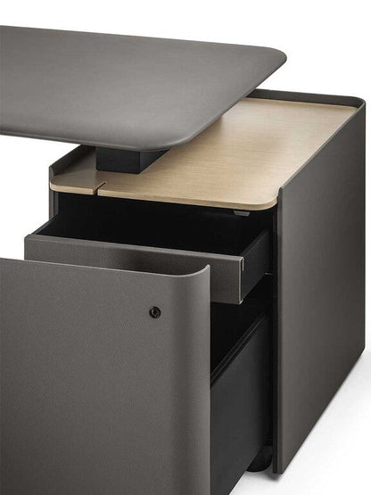 TRUST 5644710 SMALL DESK 145x68 WITH STORAGE UNIT.