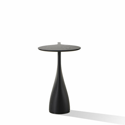 TUKY - Round beech coffee table.