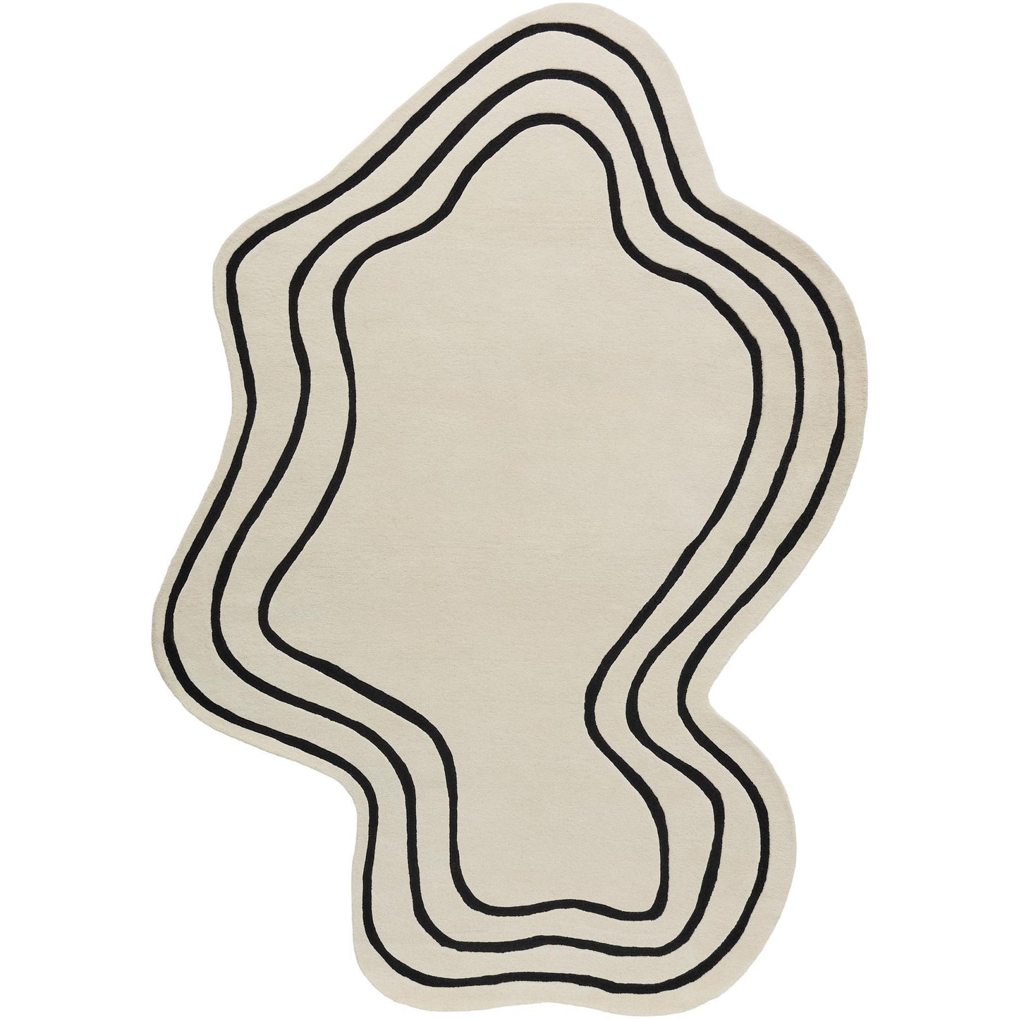 Decotique Curve Rug 300x400 Off-White