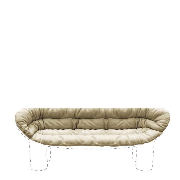 CUSHION ROLY POLY SOFA (Request Info).