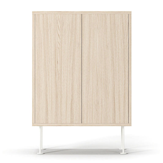 Decotique Vogue Cabinet 64 White Pigmented Oak/White