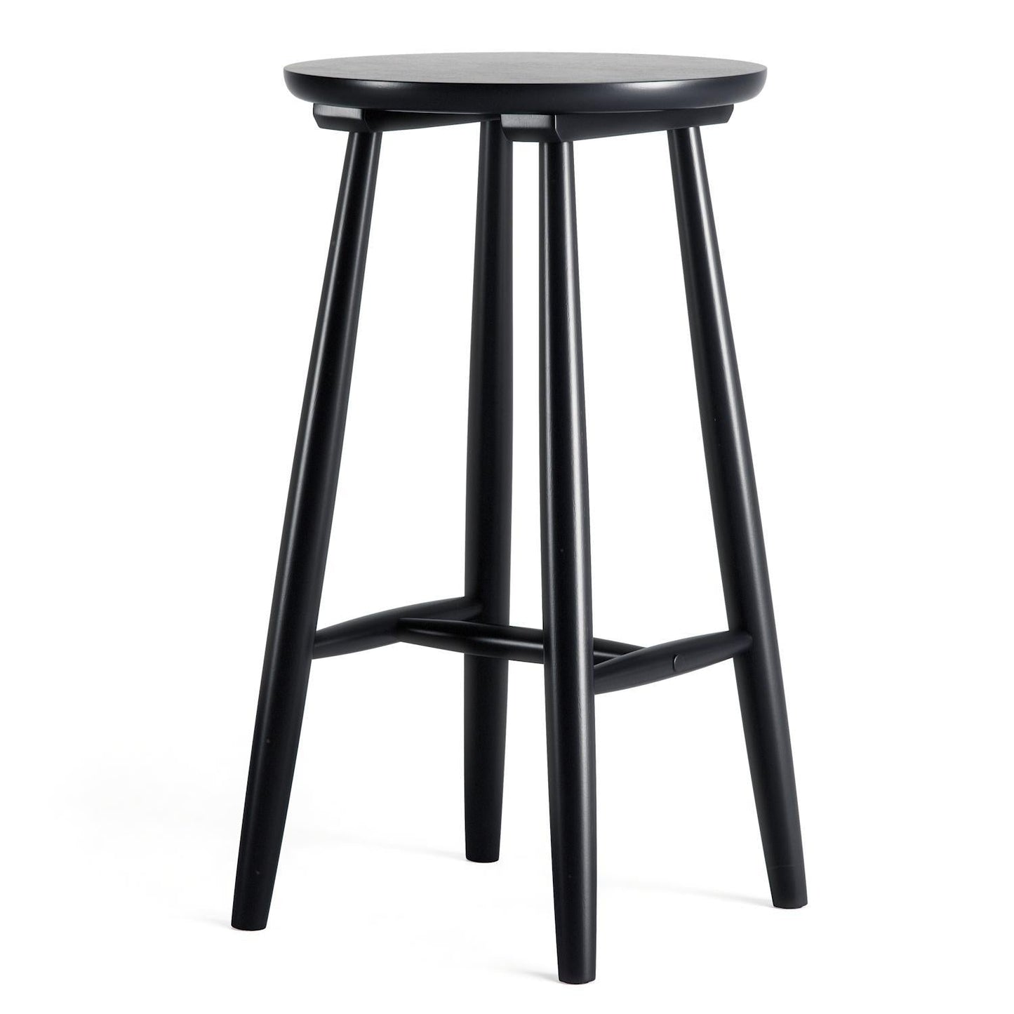 Department Wood H23 Bar Stool Black