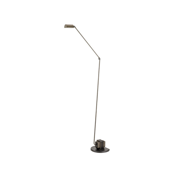 DAPHINE - LED adjustable metal floor lamp with dimmer.