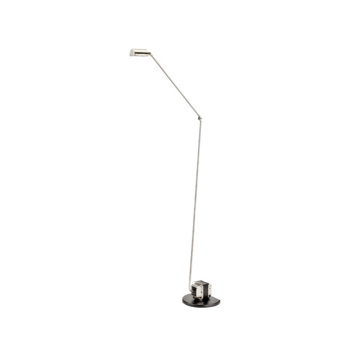DAPHINE - LED adjustable metal floor lamp with dimmer.
