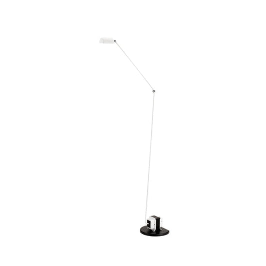 DAPHINE - LED adjustable metal floor lamp with dimmer.