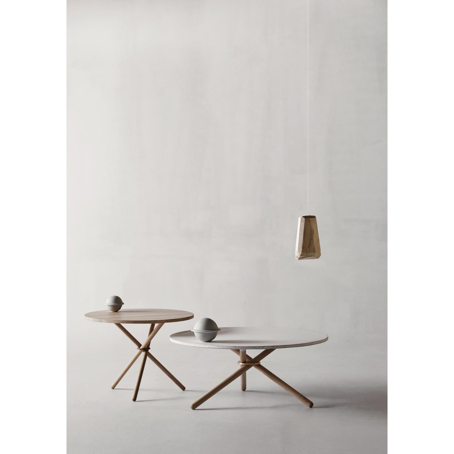 Eberhart Daphne Coffee Table Ø65 Light Oak