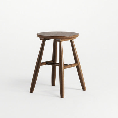 Department Wood Stool H15 Smoked Oak