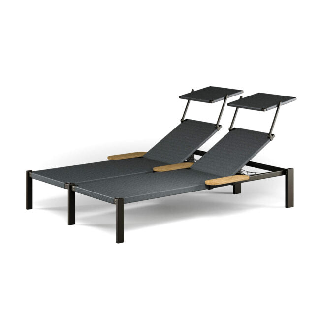 Shine Daybed with emu-tex seat and hidden wheels (cod.289+295B+295R+295T) (Request Info).