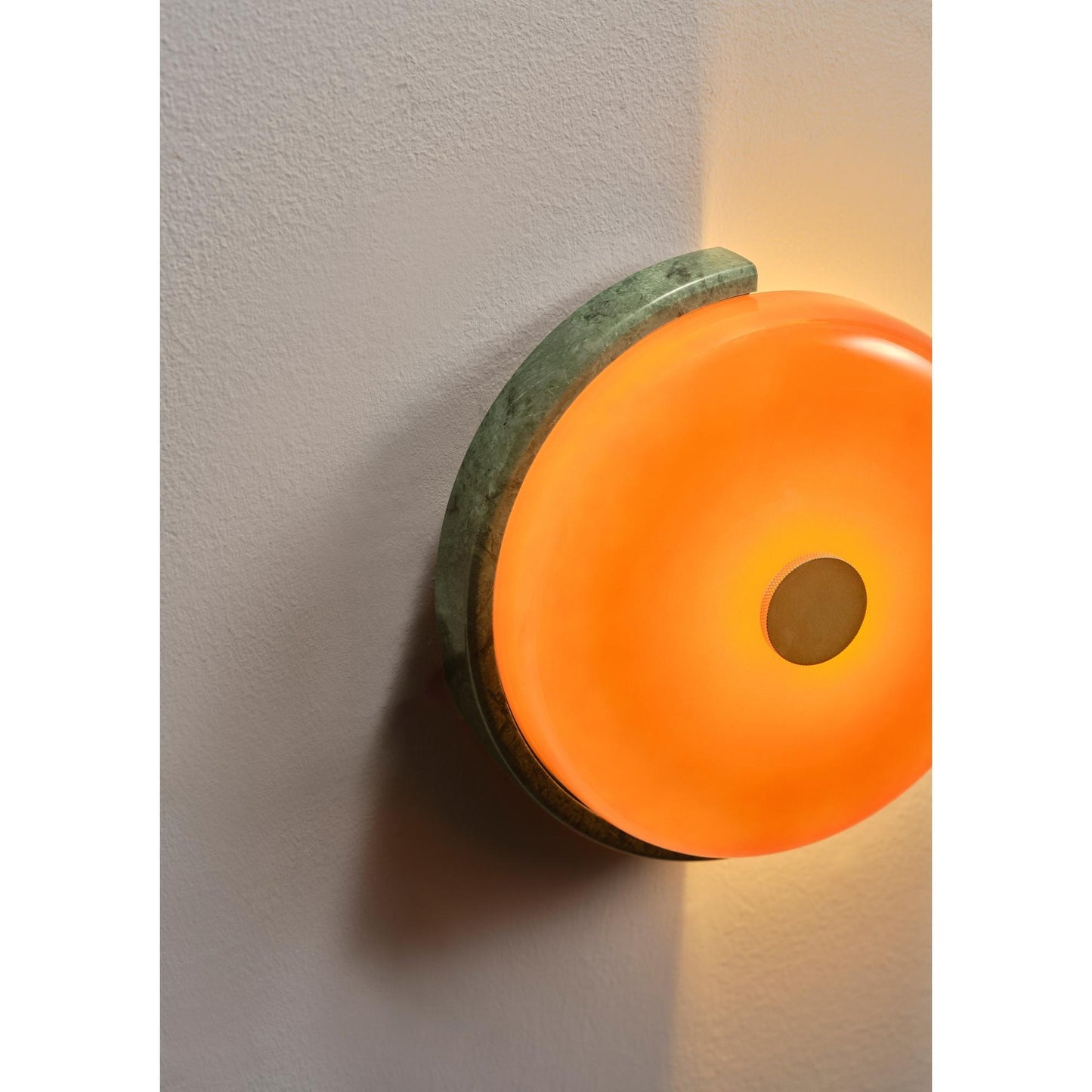 Design By Us Trip Wall Lamp Burgundy Marble/Glossy Opal