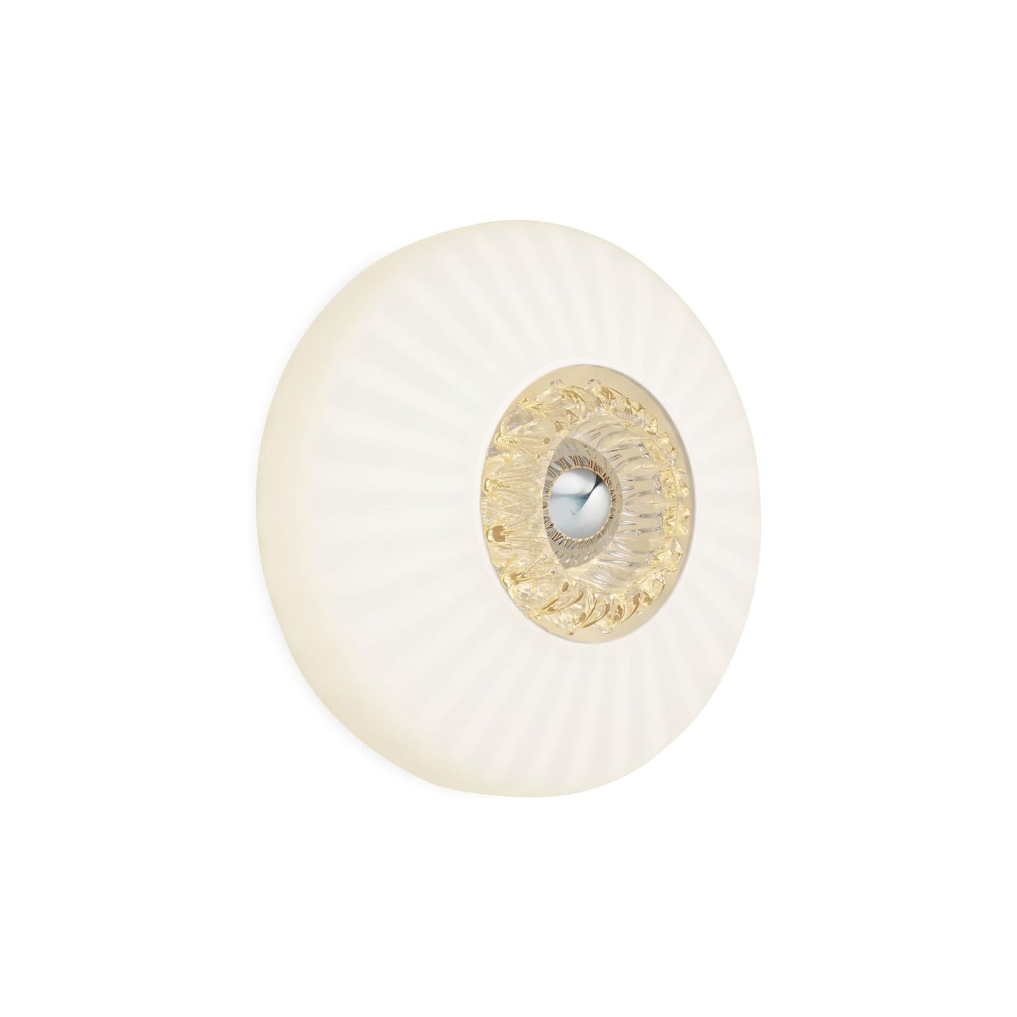 Design By Us New Wave Optic Wall Lamp Opal Glass