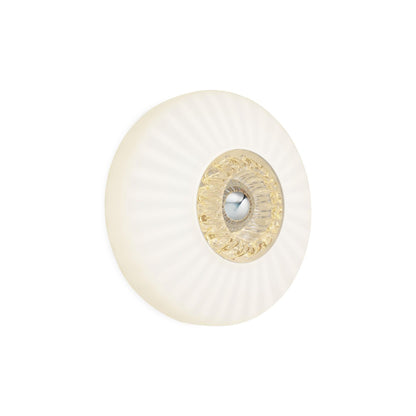 Design By Us New Wave Optic Wall Lamp Opal Glass
