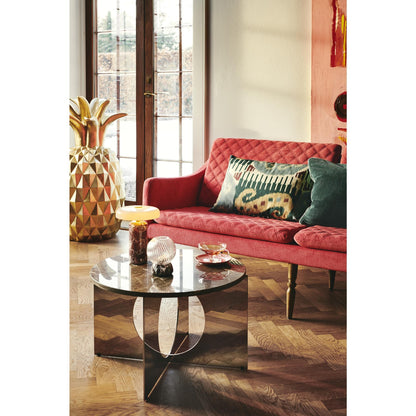 Design By Us Trip Portable Lamp Carrara Marble/Glossy Opal