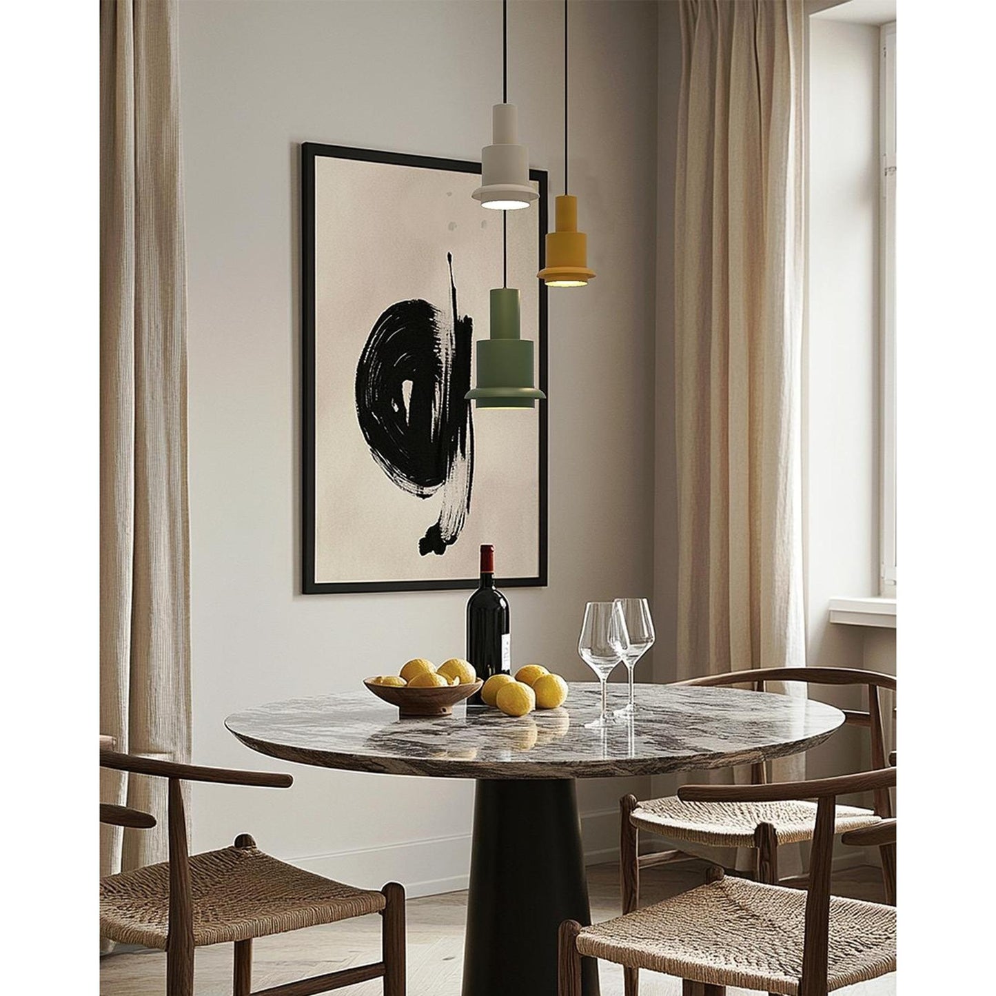 DCWédtions Chaumont Pendant Ø15 White