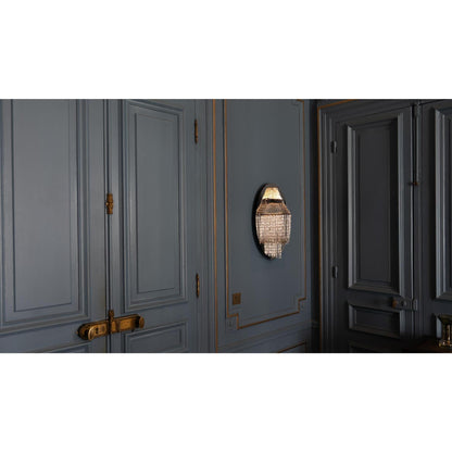 DCWéditions Lamp C Wall Lamp Stainless Steel/ Black