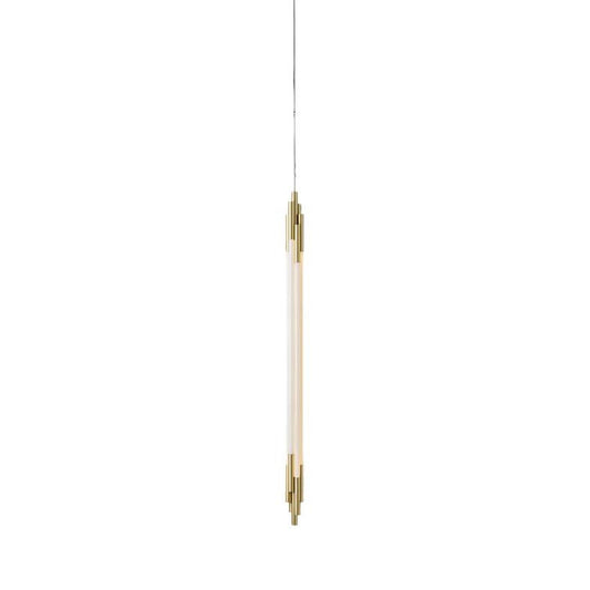 DCWéditions ORG Vertical Pendant 2000 Brass/Opal
