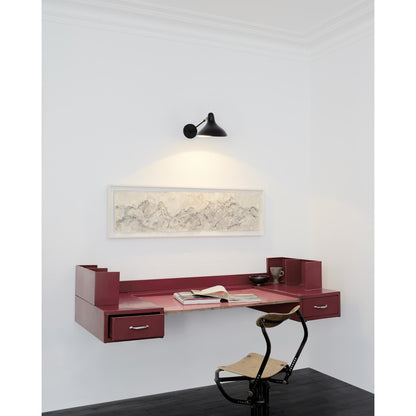 Schottlander Mantis BS5 SW Black Wall Lamp w. Switch