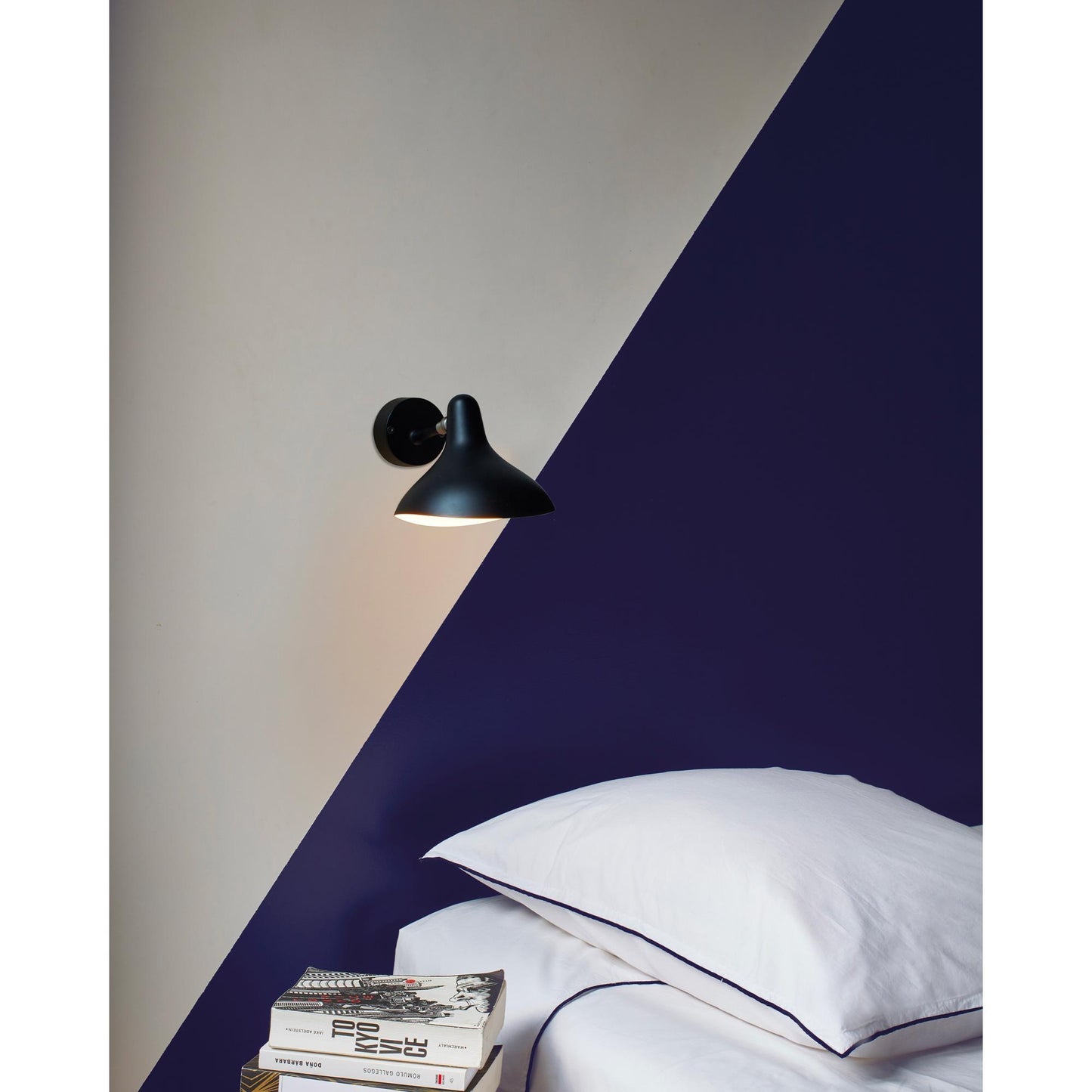 Schottlander Mantis BS5 SW Black Wall Lamp w. Switch