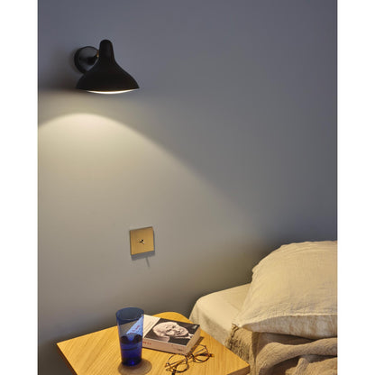 Schottlander Mantis BS5 SW Black Wall Lamp w. Switch