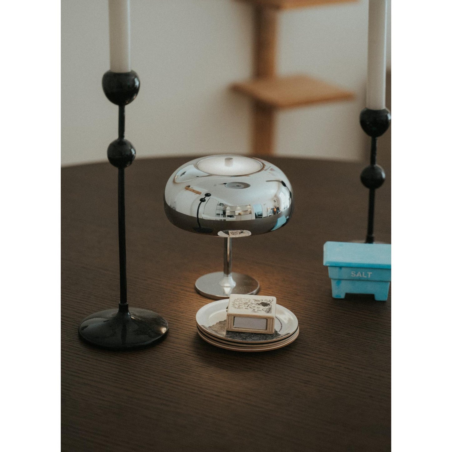 Decotique Deco Disco Portable Lamp Chrome