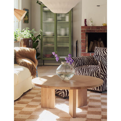 Decotique Eden Side Table Ø90 Smoked Oak