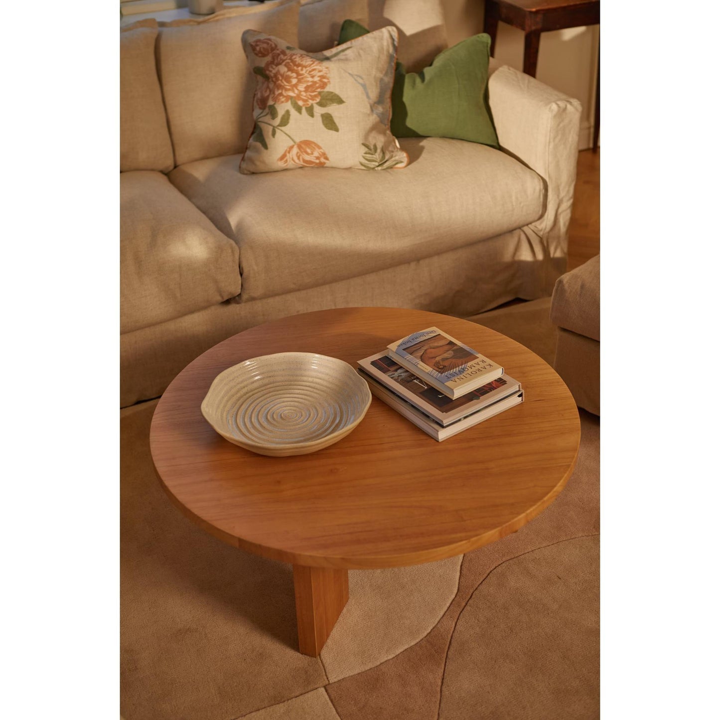 Decotique Eden Coffee Table Ø90 Oak